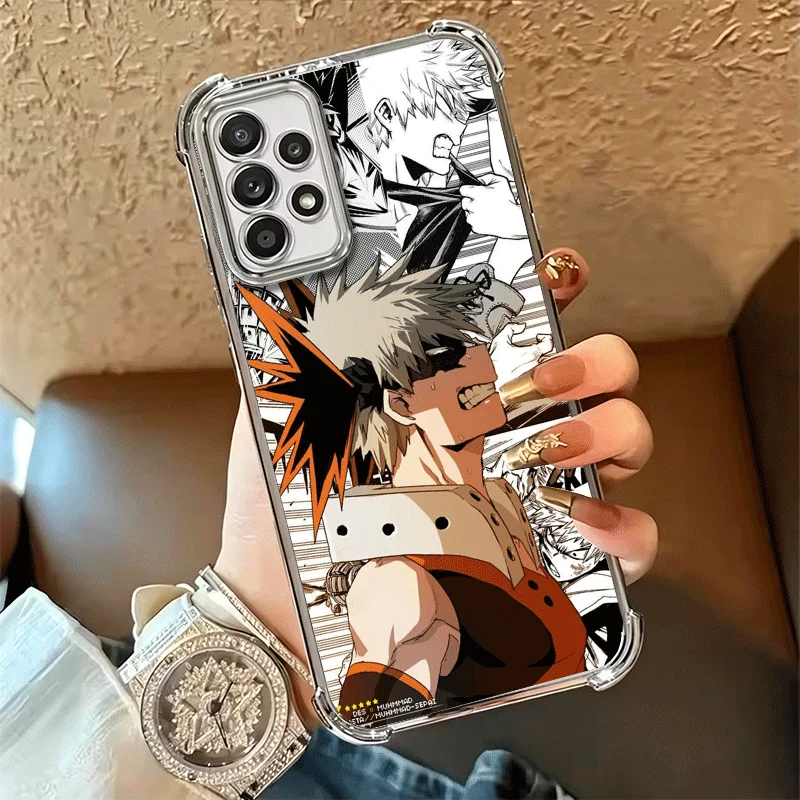 MHA My Hero Bakugou Katsuki Soft Phone Case