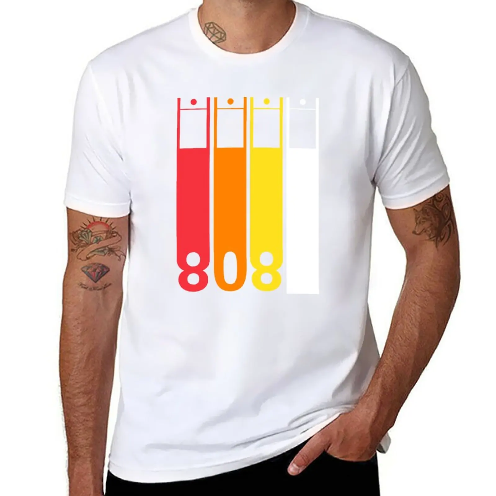 Roland Tr 808 Drum Machine T-Shirt Tees T-Shirt Oversize Abbigliamento Per Uomo