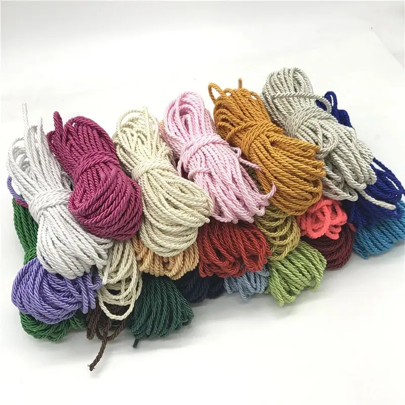 10-Yard Durable Parachute Cord - 2mm Solid Lanyard Rope for Climbing, Camping, and Survival