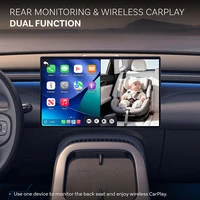 Ottocast Cabin Care Беспроводной адаптер CarPlay Детская автомобильная камера 1080P HD 150 °   Широкоугольный монитор заднего сиденья ночного видения для автомобиля 98% — изображение 2