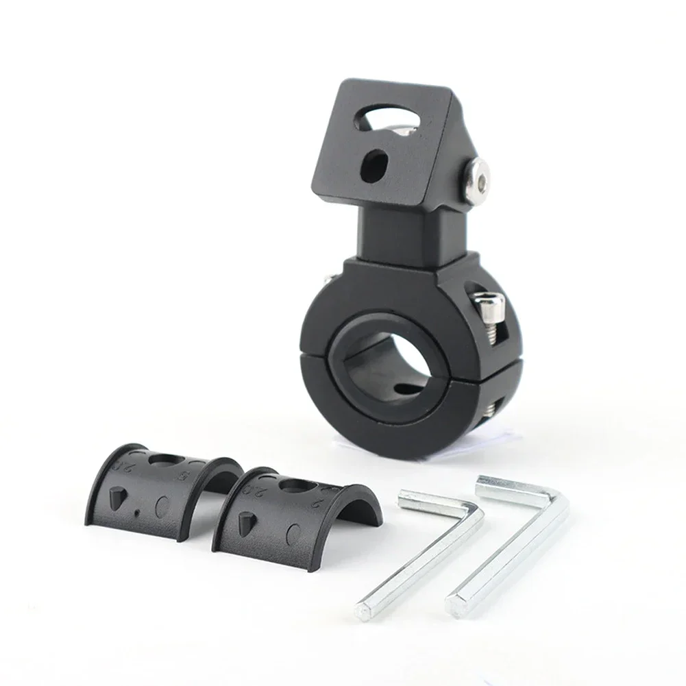 Adjustable Motorcycle LED Light Brackets Bumper Modified Headlight Mount Bracket Universal Mount Kit Internal Diameter 18-32mm motorcycle light bracket motorcycle headlight clamp motorcycle headlight mount
