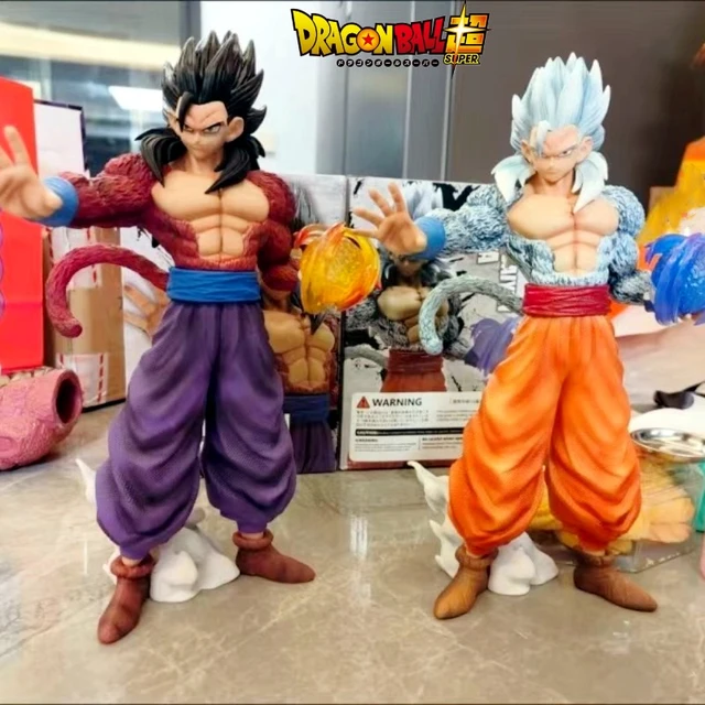 35cm Son Goku Super Saiyan Figura Dragon Ball Z Super Master Stars Peça O Filho  Goku Manga Estatueta Pvc Brinquedos Modelo para crianças