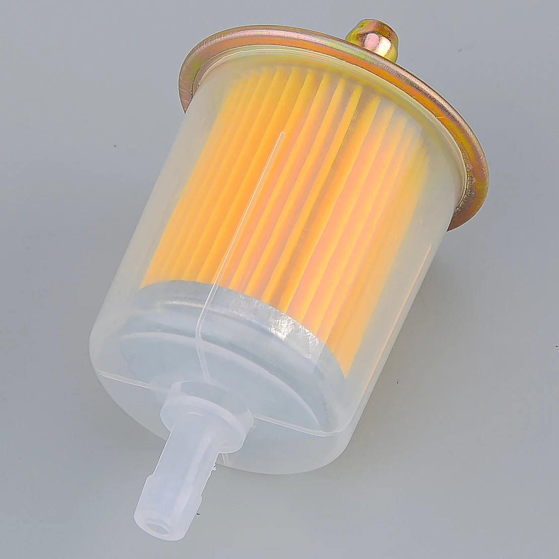 

3/8inch Universal Inline Gas Oil Fuel Line Fuel Filter Industrial for RV Motorcycle Tractor Car Truck