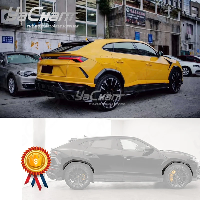 

Auto Parts Carbon Fiber CF URUS Front & Rear Fender Flare Fit For 2018-2022 Lamborghini URUS TC Style Front Fender Extension