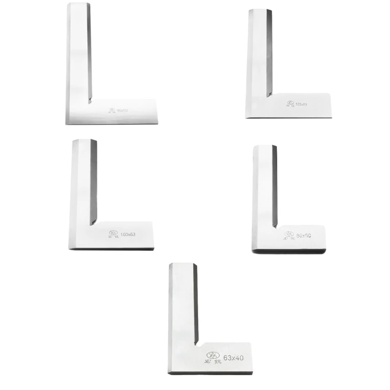 

5 размеров Машинистский квадрат, прямые углы 90 градусов, инженерная закаленная угловая линейка