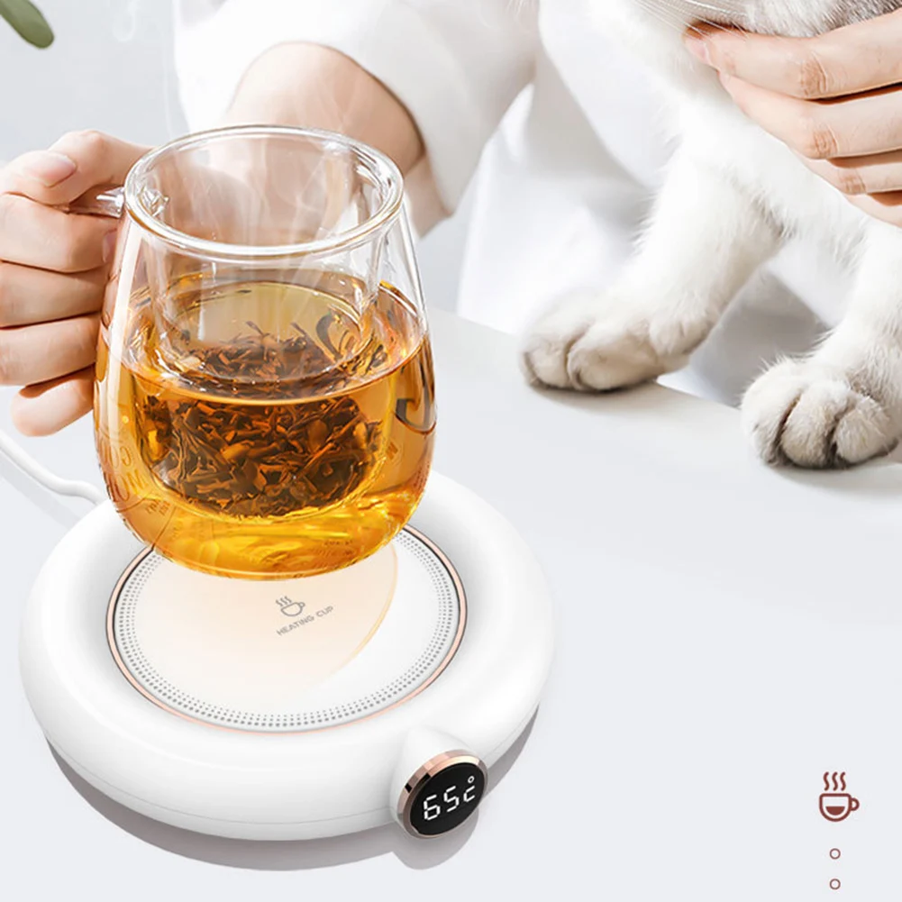 Cup Warmer Milk Tea Water Heating Pad Electric Coffee Mug Heating Mug Heater Cup Heater Warm Mat Constant Temperature Coaster