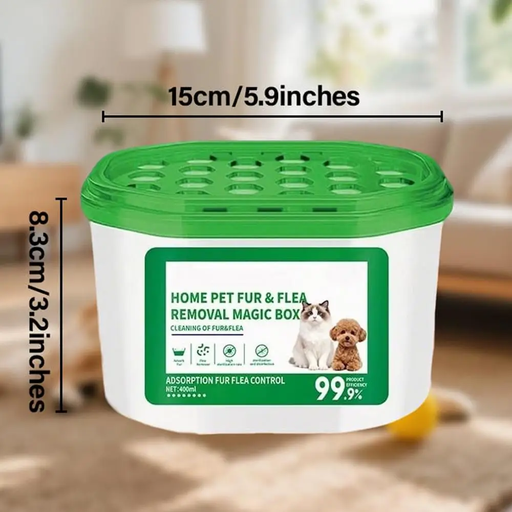 Eliminador de Olores para Mascotas, Colector de Polvo para Interiores, Ambientador y Desodorante para el Hogar, Absorbedor de Olores a Humedad para el Área de la Arena de Gatos, Neutralizador