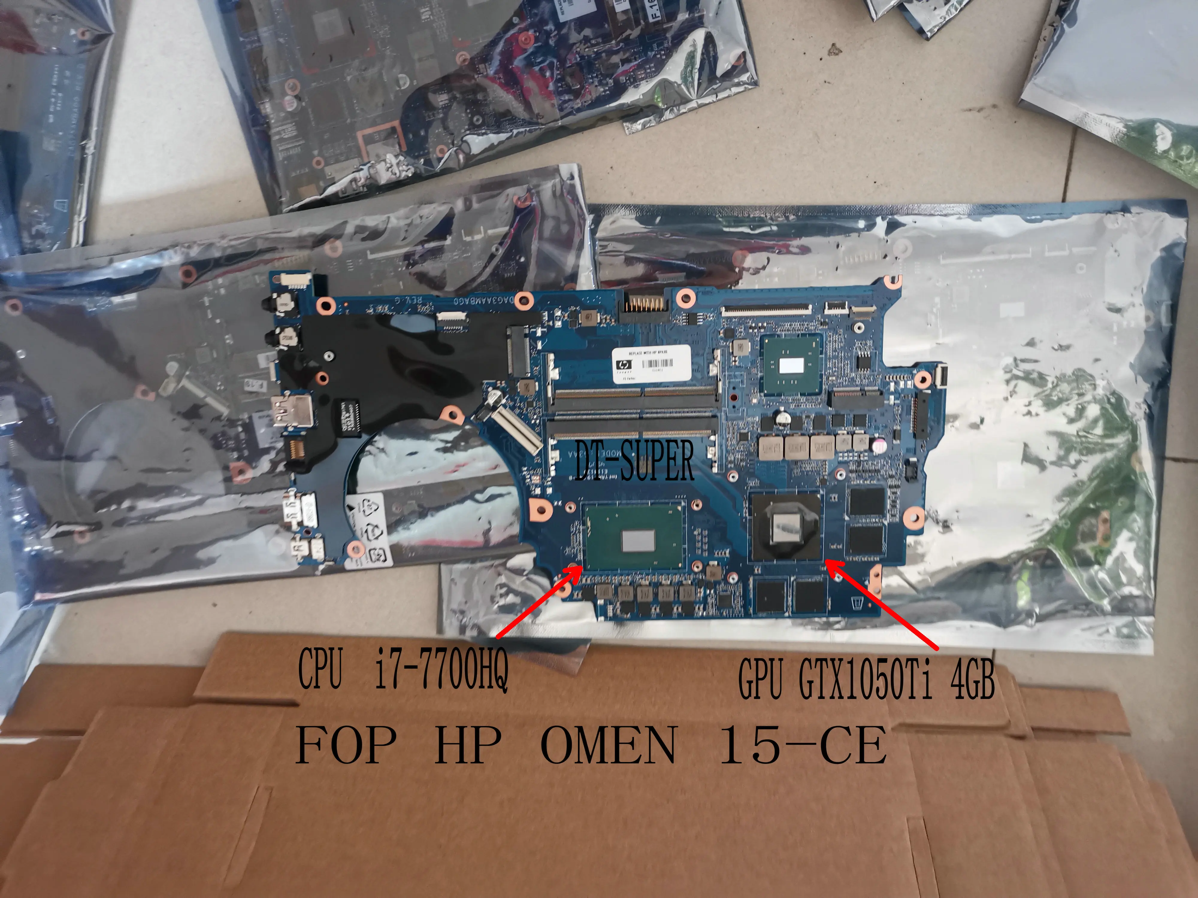 

Материнская плата DAG3AAMBAG0 G33A для HP OMEN 15-CE материнская плата для ноутбука i7-7700HQ CPU GTX1050Ti 4 Гб GPU 90 дней гарантии