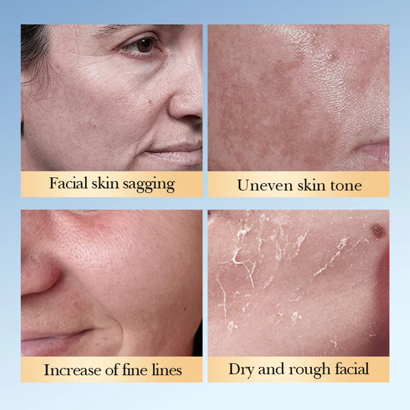 SADOER Glycolic Acid Toner Face Serum Facial Skincare Moisturizing Facial Toner Anti-aging Anti Wrinkles Face Essence Skin Care