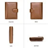 WESTAL Leather Wallet Men's Multi-Function Card Bag Short Money Clip Layer Cowhide Premium Men's Wallet 4