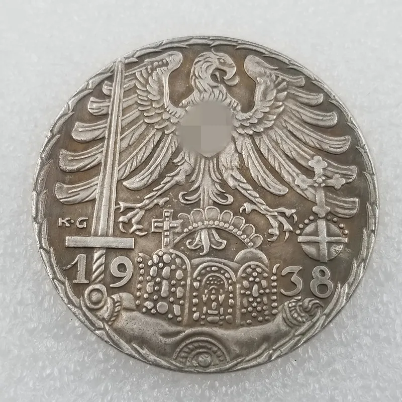 1938 Germany Game Gold Silver Coins Collectibles Coin Home Decoration