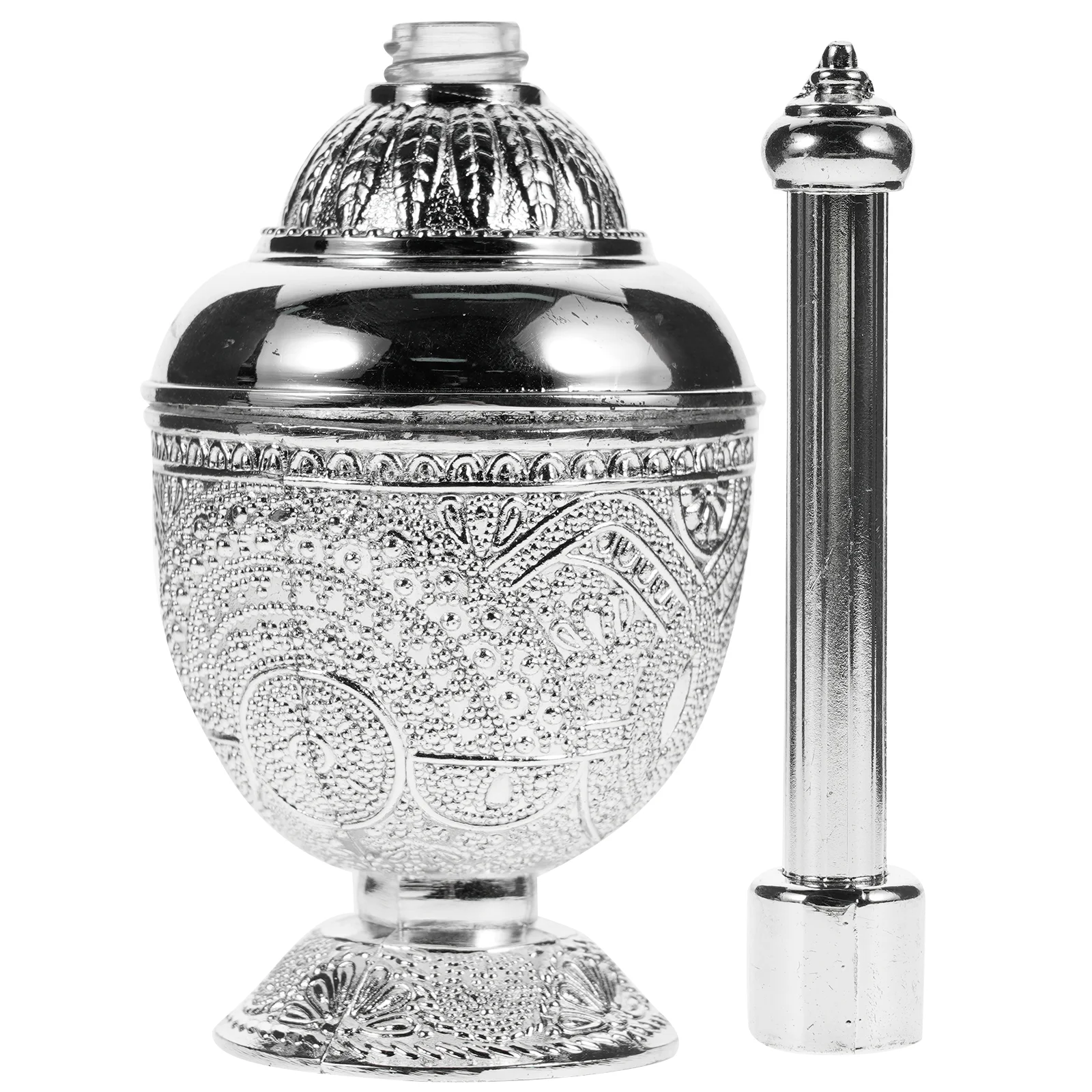 

Holy Water Bottle Decorative Empty Container for Bottles Oils Containers Church Home Catholic Desk Vintage