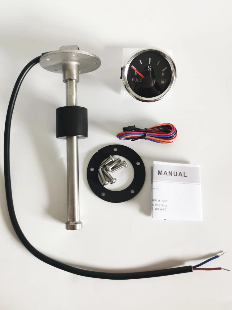 Improved oil level sensor universal liquid level display fuel delivery