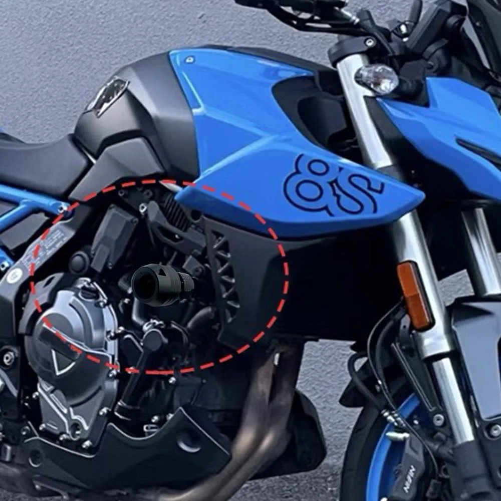 스즈키 GSX-8S 2023-2024 GSX8S GSX 8S 낙하 보호 크래시 페어링 엔진 휠 슬라이더 가드 오토바이 프레임 슬라이더