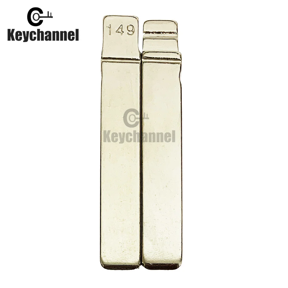 Keychannel 10PCS #149 KD Blade HU162T(9)  Universal VVDI Remote Key Blank For VW Golf mk7 Tiguan MQB For KEYDIY XHORSE Remote