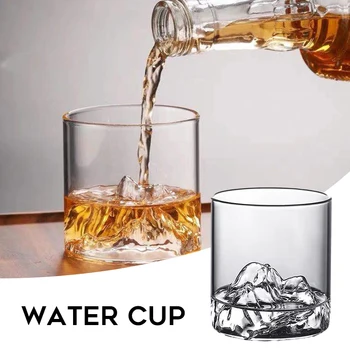 Japanese Style Mountain Whiskey Glass 1
