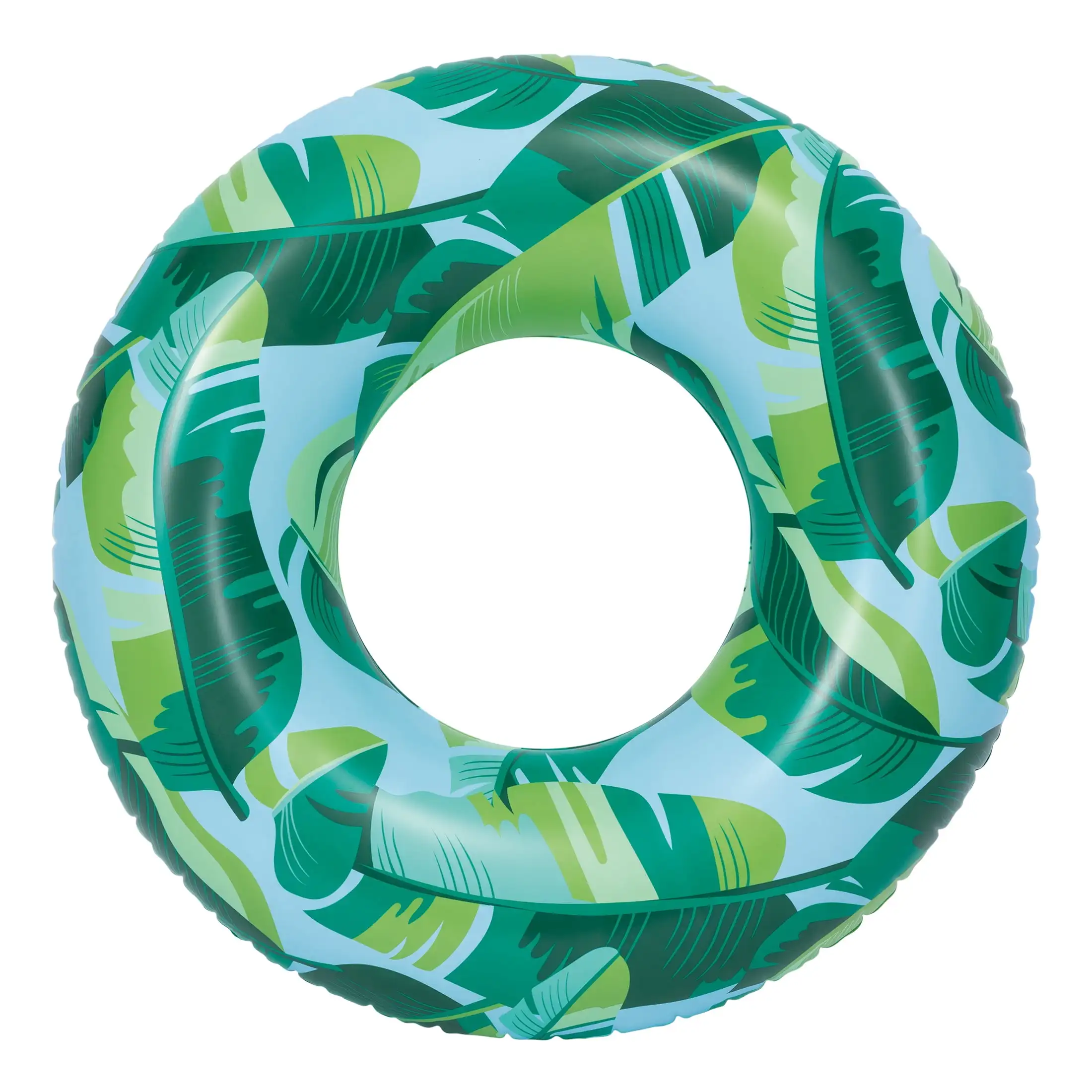 Inflatable Swimming Ring, Pool Float, Inflatable Float for Kids and Adults Foldable Patterns and