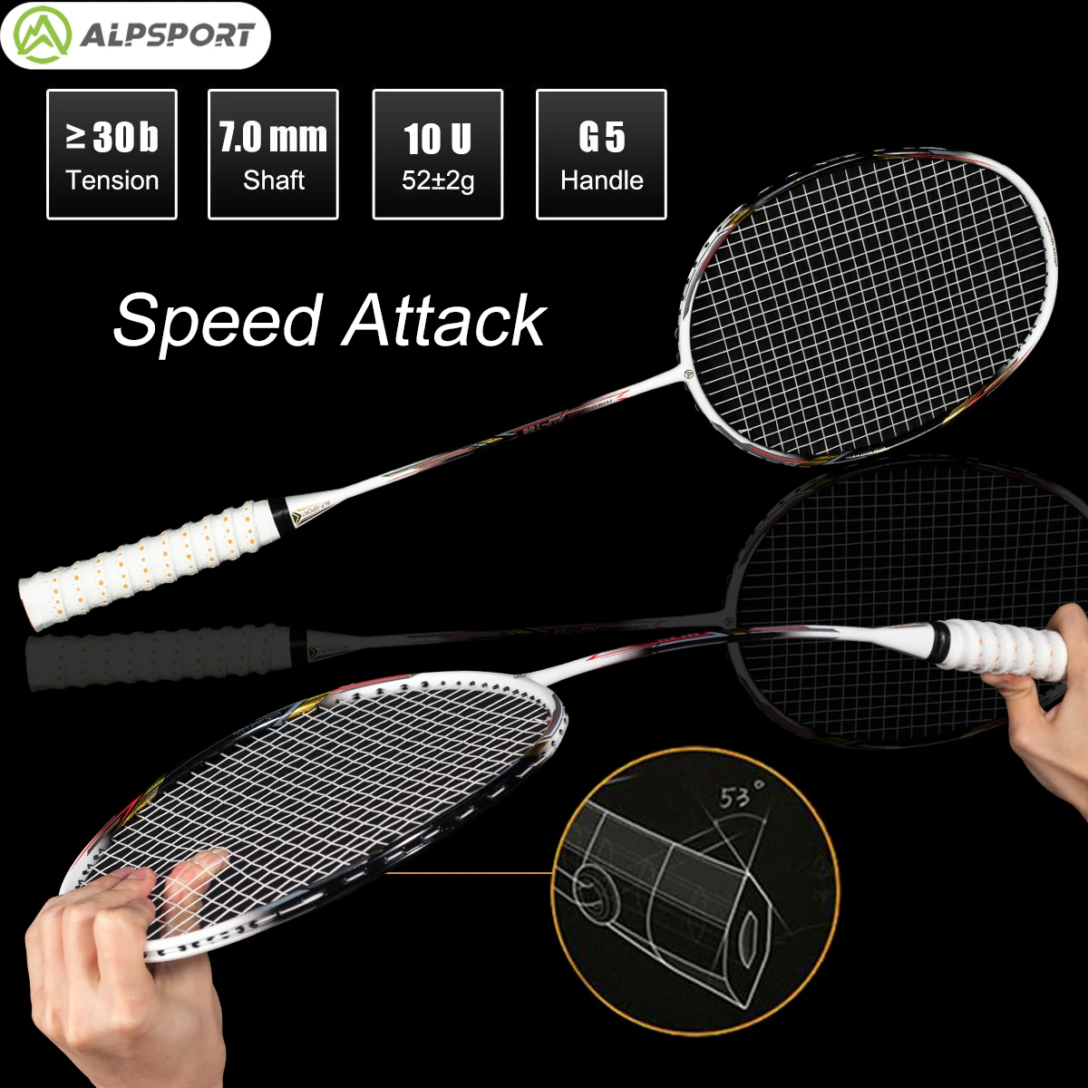Badminton Racket Fast Rebound 2