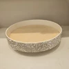 Luxury Rhinestone Cosmetic Tray Spice Can Snack Organizer Bathroom Storage Shelf Sparkling Cosmetic Storage Box Perfume holder 1
