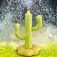 Cactus Inflatable Sprinkler Water Toys for Kids Outdoor Backyard Lawn Fun Water Play Summer Pool Party 1