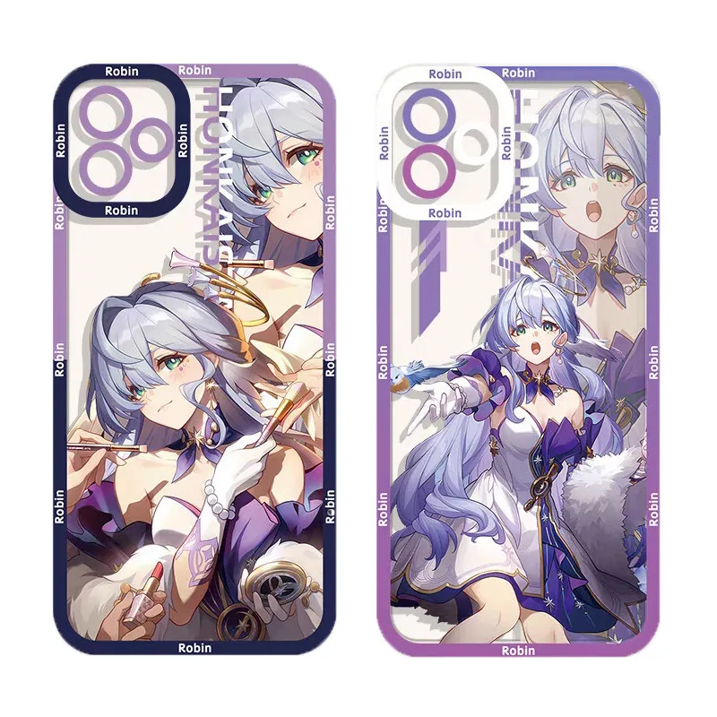 Honkai Star Rail Robin Acheron Soft Phone Case