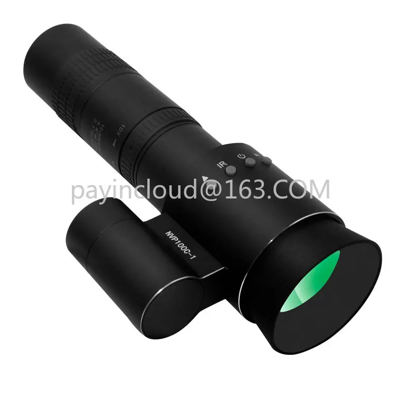 High definition all black 300 meter mobile cross telescope sight sniper mirror infrared night