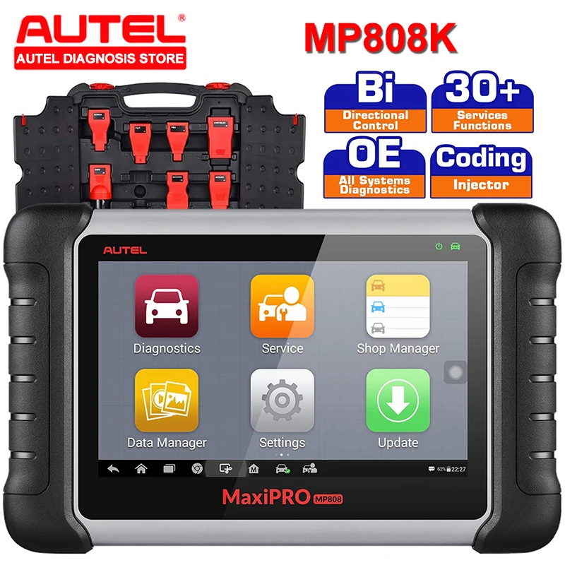 Autel MaxiPRO MP808K профессиональный диагностический сканер OE-уровень инструмент