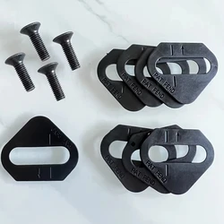 Premium Bike Cleat Wedge Set - 8 Piece Pack for Optimal Cycling Comfort and Performance (SPD - MTB)