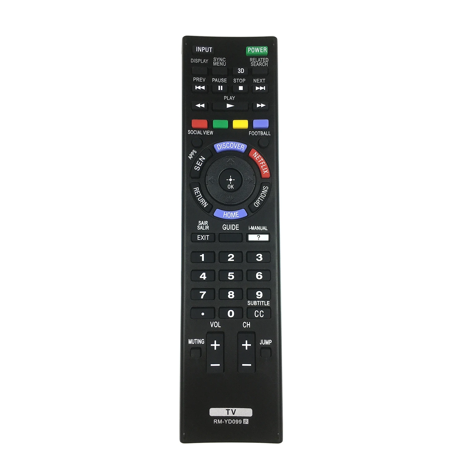 

New RM-YD099 Remote Control For SONY TV RM-YD056 RM-YD059 RM-YD061 RM-YD062 RM-YD063 RM-YD064 RM-YD069 RM-YD070 RM-YD071