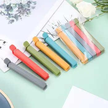Magnetic Snack & Tea Bag Clip – Moisture-Proof PP Grip with Dual Grooves 1