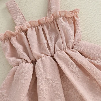 Adorable Baby Girl Floral Romper with Matching Headband Set for Summer Outfits Newborn Clothes Collection 1