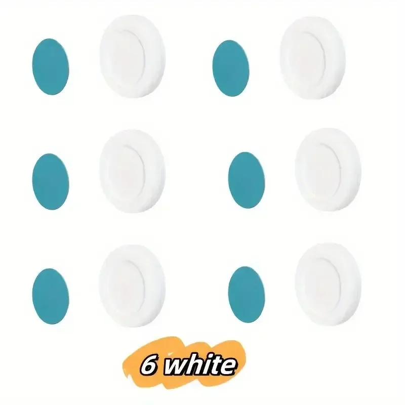 Magnetic Hooks Wall Mount Strong Magnet Remote Control Invisible Holder Keys Fridge Sticker Storage Hooks Home Organizer