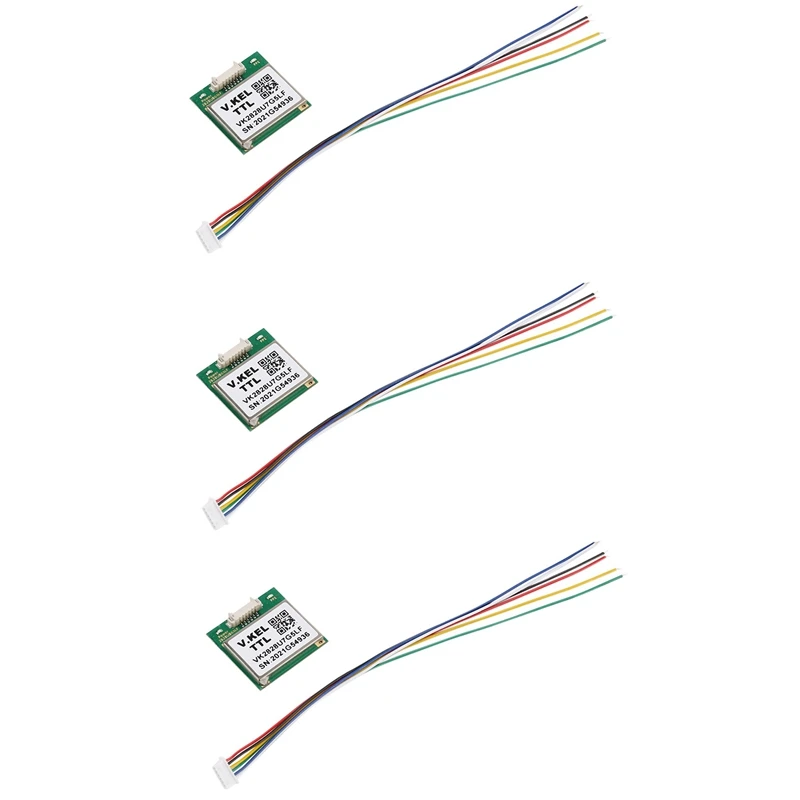 

3X VK2828U7G5LF GPS-модуль TTL 1-10 Гц с антенной, контролем полета, модель GPS