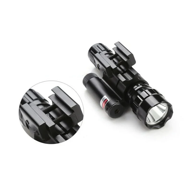 Red/green Laser Rechargeable Flashlight Laser Sight for FAL G36 AK-47 M16 SCAR FAMAS, laser sight