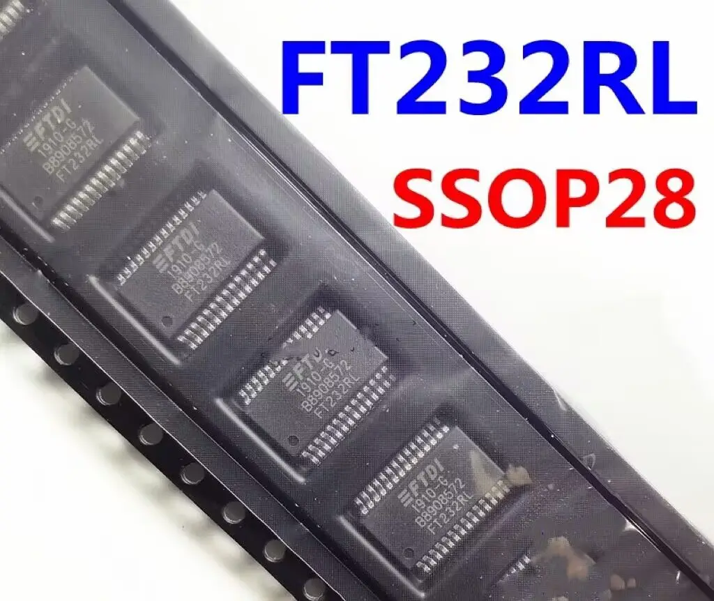 

Набор микросхем FT232RL FT232RL FT232 SSOP28, 10 шт., новинка 100%