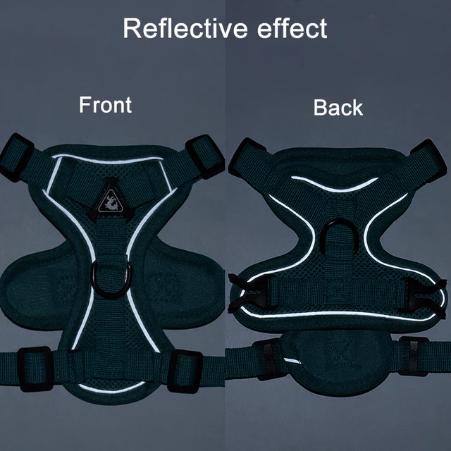 Adjustable Reflective Dog Harness Set 6