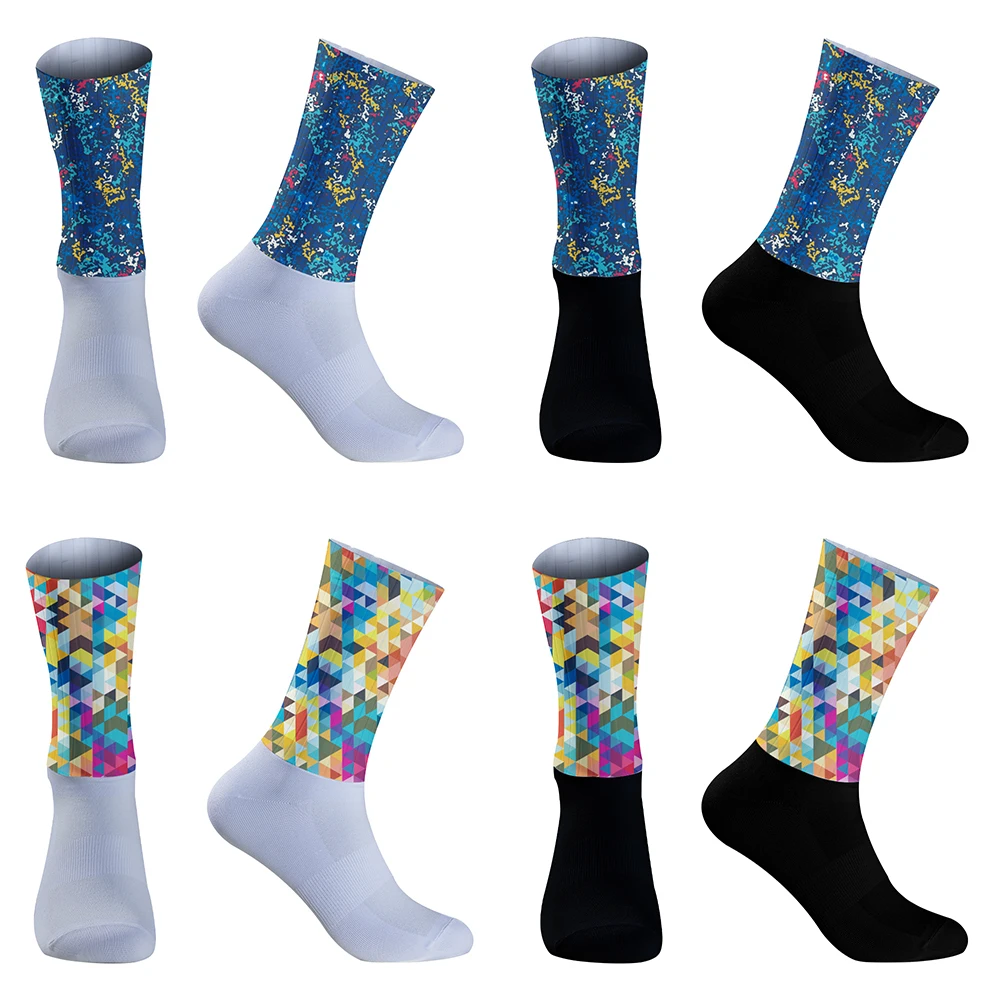 

2024 New Breathable Bicycle Socks Bike Socks professionTeam Men Women Cycling Socks Outdoor Sportswear Socks