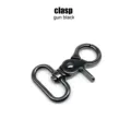 Gun black clasp
