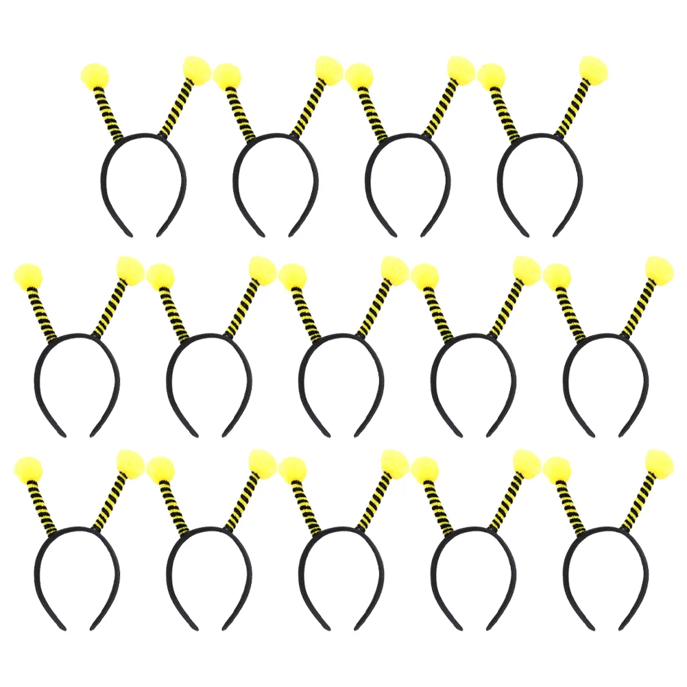 

Bee Antenna Headband Party Hair Accessory Headdress Adorable Hoops Creative Bands Cosplay Accessories for