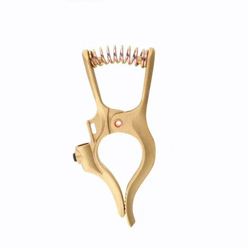 T-style Welding Ground Clamp 500-Amp Brass Welding Ground Earth Clamp For Machine For MIG/MMA/TIG/Plasma