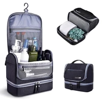 Toiletries Storage Bag Portable Travel Hanging Large Capacity Mildew Proof Dry Wet Separation Cosmetic Package Make Up Organize 1
