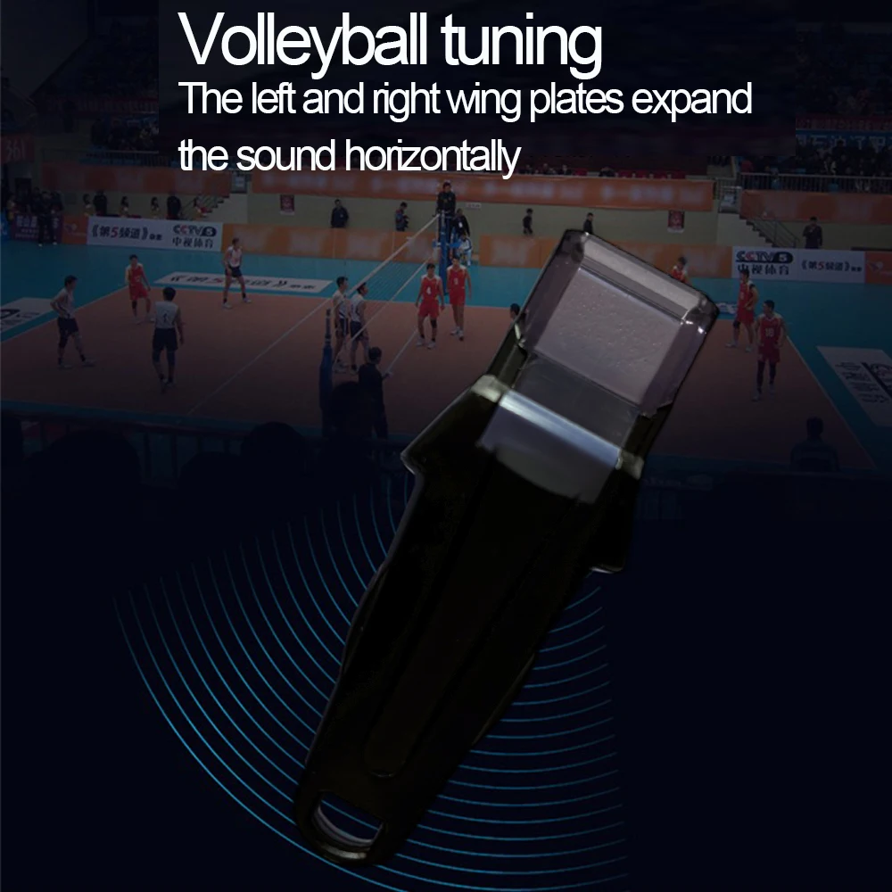 1 Set ABS Resin Volleyball Tuning Referee Whistle for Sports Coaching