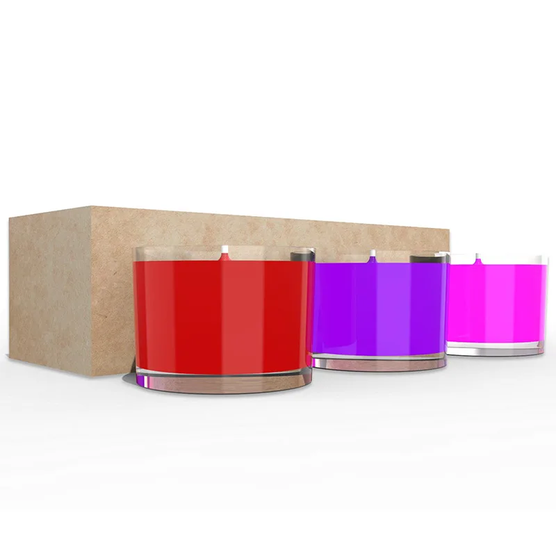 Sexy Low Temperature Candles Couples Flirting Three-Color Flame Retardant Cup Strawberry Rose Smoked Clothes Fragrance Adult Pro