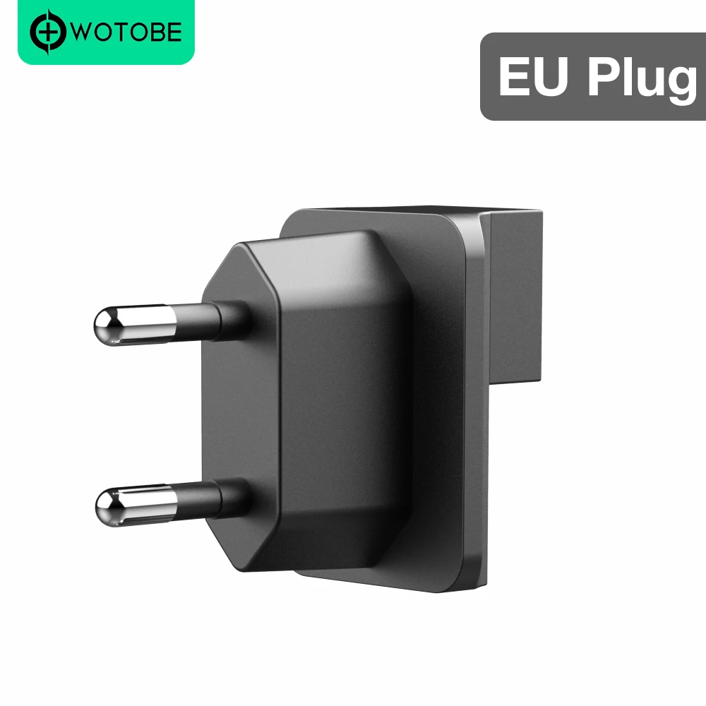 Universal Multi-Region Plug Adapter with Interchangeable Pins