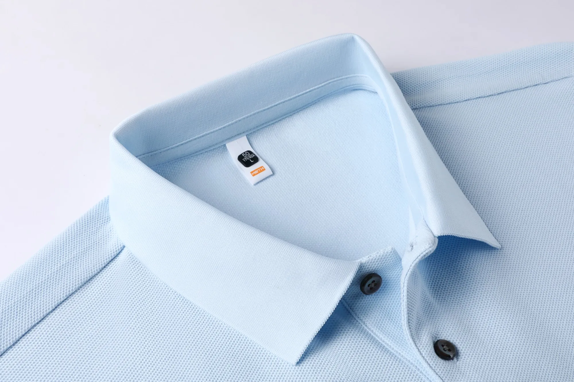 Classic Men Short Sleeve Polo Shirt 100% Mercerized Cotton Breathable Summer Golf Business Casual Athletic Tops