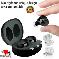 JINGHAO Hearing Aid Digital In-Ear Enhancer Sound Voice Hearing Amplifier Rechargeable 1