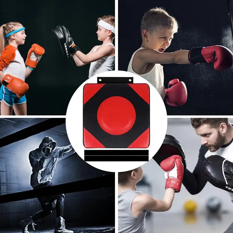 Wall Punching Pad Boxing Target Blocking Pad Wall-Mounted Taekwondo Training Sandbags Fighting Gear Living Room Household