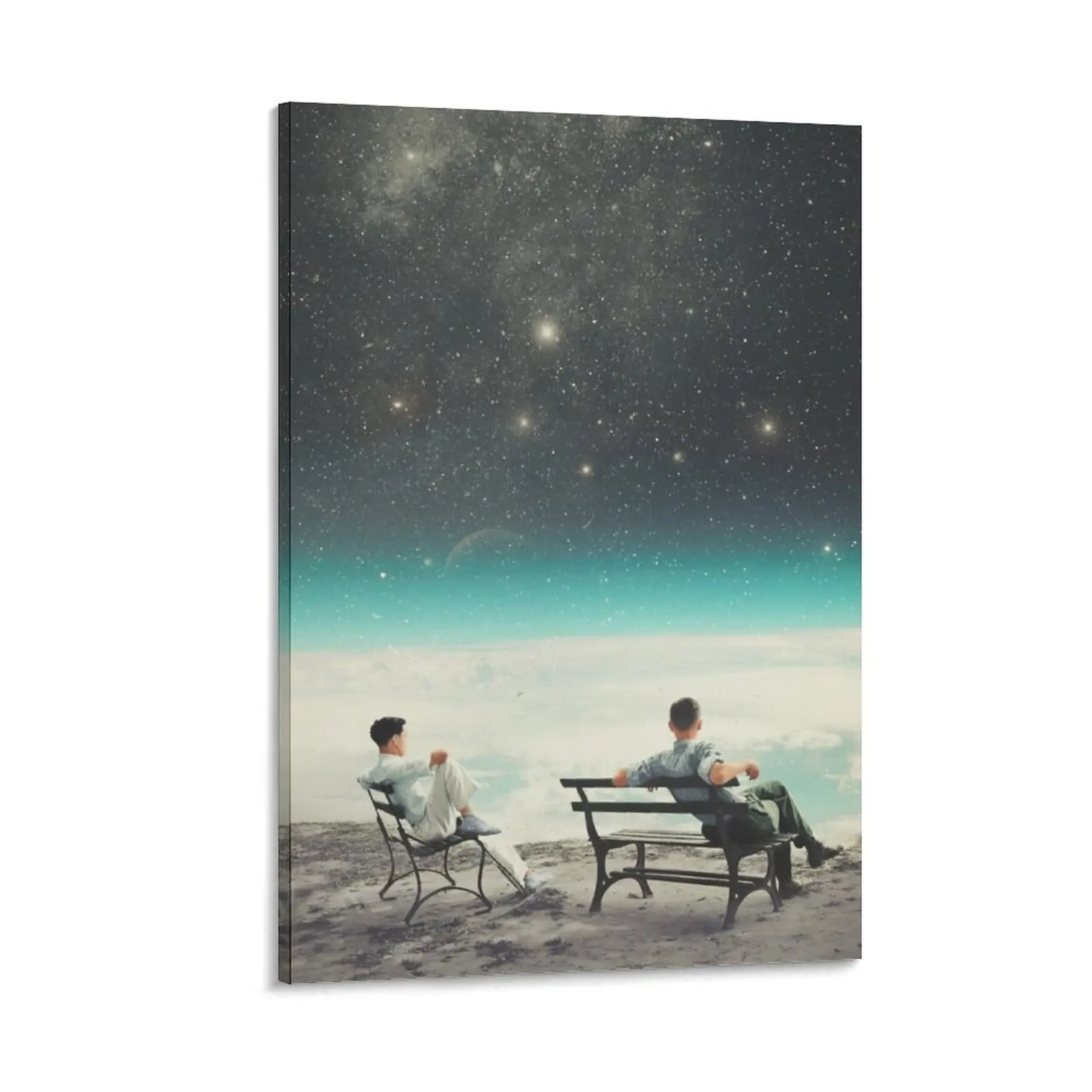 

You Were There, in my Deepest Silence Canvas Painting art mural home decor interior decorative frames wall room