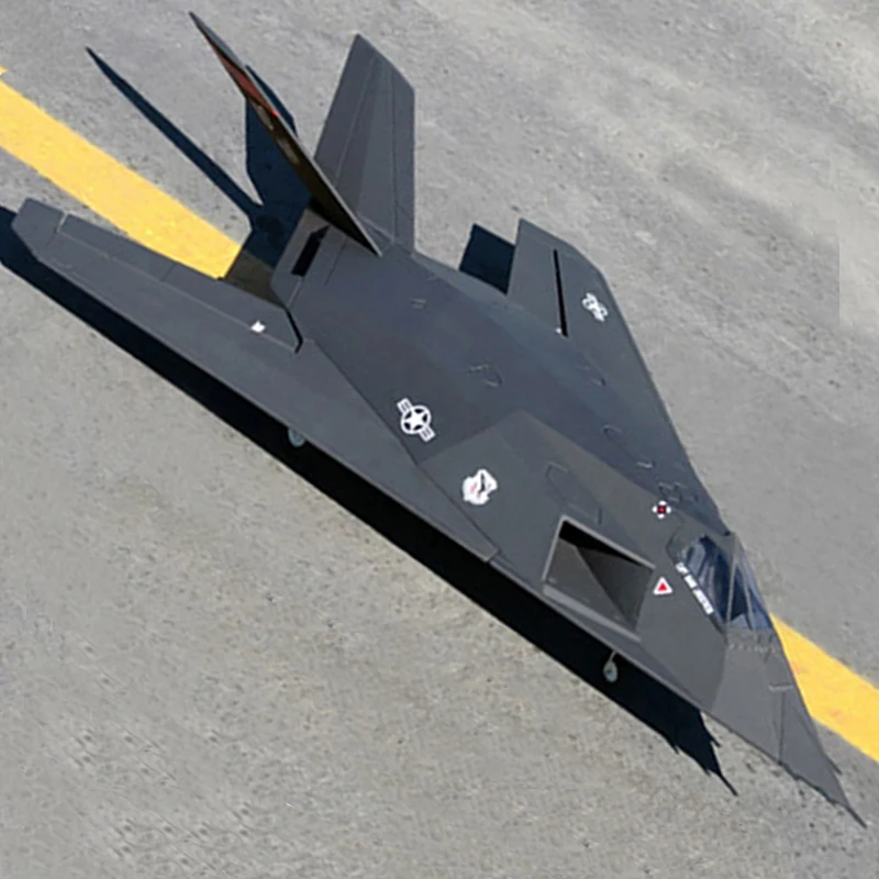 Lanxiang/LX/Sky Flight Hobby F117 64mm Nighthawk RTF RC Model Airplane 5