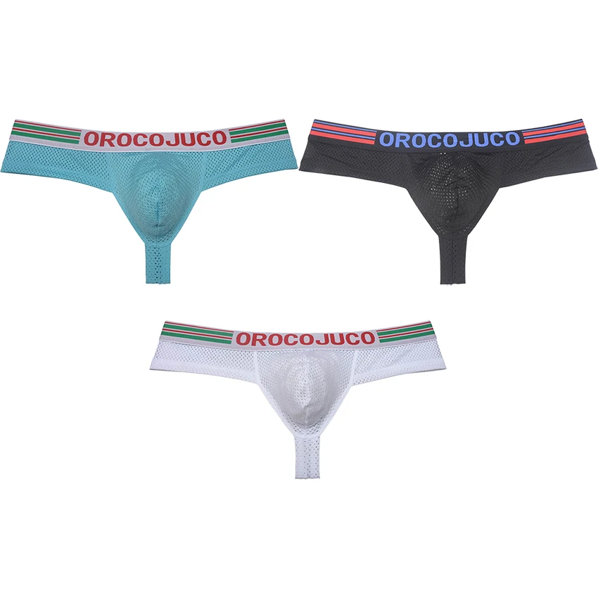 

Comfortable Men's Sports Boxer Briefs 1/3 Rear Coverage Hipster Trunks Brazilian Bikini Sportswear Underwear Pants Bottom
